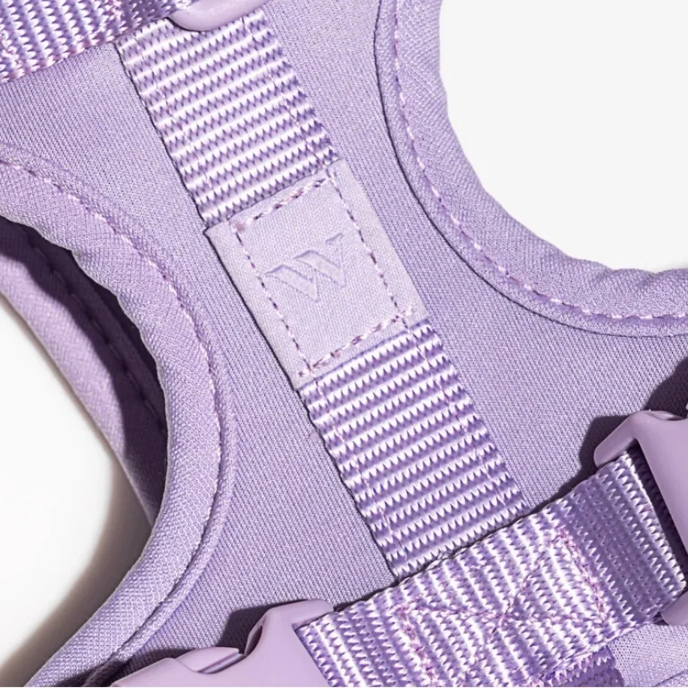 Wild One Lavender Medium Adjustable Dog Harness